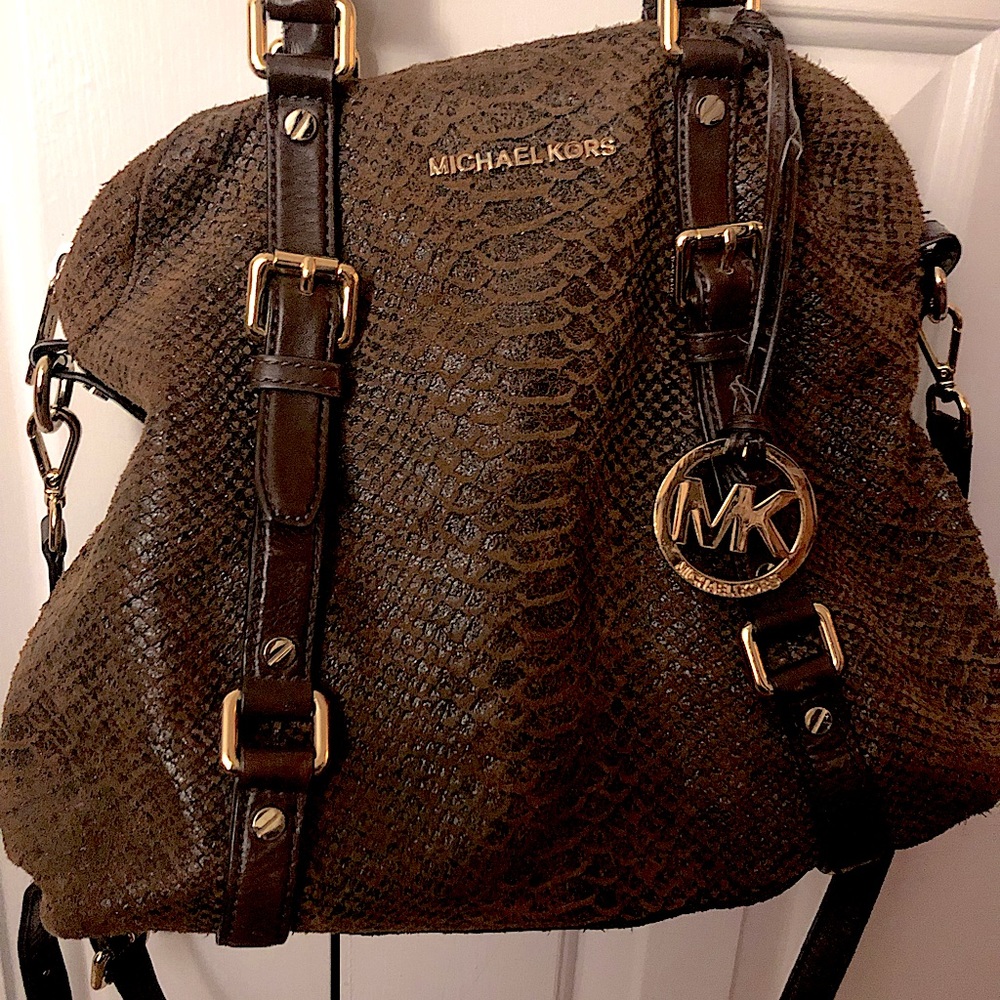 PRICE DROP Michael Kors leather handbag